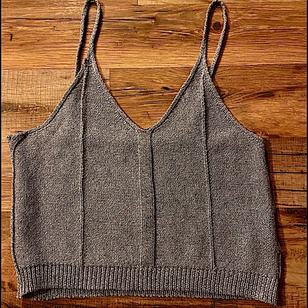 Gray Shein Crop Top DISCOUNTED SHIPPING